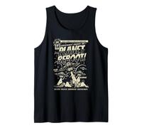 Design rétro drôle d'aliens d'OVNI Débardeur