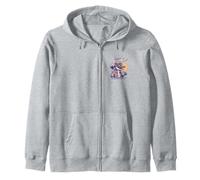 Design rétro en Alligator de l'île de Saint-Georges en Floride Sweat à Capuche