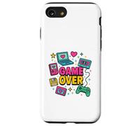Design rétro Game Over - Jeu Pixel Vintage Gamer des années 90 Coque pour iPhone SE (2020) / 7 / 8