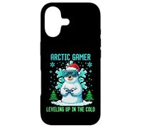Design Rétro Geek Hivernal Pixel Art pour Joueurs Arctiques Coque pour iPhone 17
