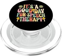 Design rétro « Good Day for Speech Therapy » PopSockets PopGrip pour MagSafe