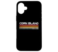 Design rétro île de maïs Nicaragua Coque pour iPhone 16 Plus