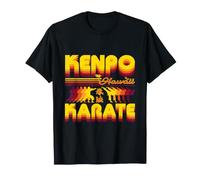 Design rétro Kenpo Karaté : Tenue d'été pour Karateka T-Shirt