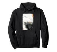 Design rétro Motif Dragon Japonais Sweat à Capuche