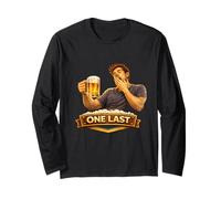 Design rétro « One Last Beer Night » Manche Longue