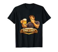 Design rétro « One Last Beer Night » T-Shirt