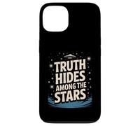 Design rétro OVNI Conspiration Extraterrestre Coque pour iPhone 13