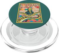 Design rétro Pop Classique Amateur de Musique Bach PopSockets PopGrip pour MagSafe