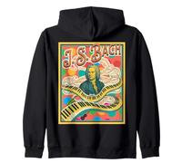 Design rétro Pop Classique Amateur de Musique Bach Sweat à Capuche