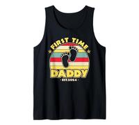 Design rétro pour Hommes Futur Papa du Nouveau-né 2024 Papa Débardeur