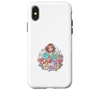 Design rétro pour Le Counseling et l'appréciation de l'énergie Coque pour iPhone X/XS