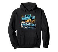 Design rétro Speed Lifestyle Racing Amateur de Culture Automobile Sweat à Capuche