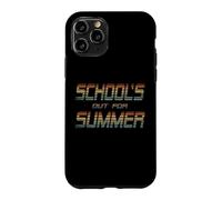 Design rétro Summer Break Teacher Last Day of School Coque pour iPhone 11 Pro