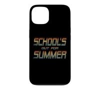Design rétro Summer Break Teacher Last Day of School Coque pour iPhone 13