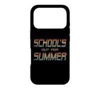 Design rétro Summer Break Teacher Last Day of School Coque pour iPhone 17 Pro