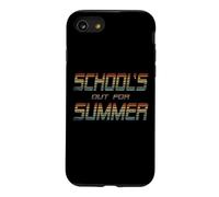 Design rétro Summer Break Teacher Last Day of School Coque pour iPhone SE (2020) / 7/8