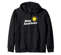 Design rétro Vintage Hey Sunshine Summer Beach Vibes Sweat à Capuche