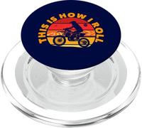 Design rétro Vintage « This is How I Roll Dirt Bike » PopSockets PopGrip pour MagSafe