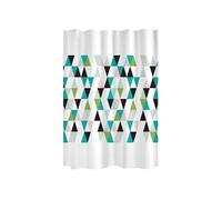 DESIGN Rideau de douche Kio - 180x200 cm - Multicolore