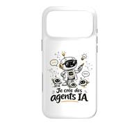 Design Robot Créateur d’Agents IA Coque pour iPhone 17 Pro Max