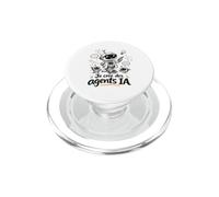 Design Robot Créateur d’Agents IA PopSockets PopGrip pour MagSafe