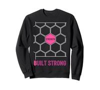 Design Robuste en nid d'abeille Rose Sweatshirt