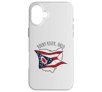Design Rocky River Ohio USA Coque pour iPhone 16 Plus