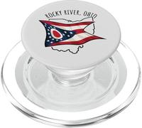 Design Rocky River Ohio USA PopSockets PopGrip pour MagSafe