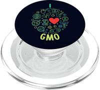 Design Rond I Love OGM PopSockets PopGrip pour MagSafe
