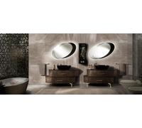 Design salle de bain meubles salle de bain 6 pcs ensemble armoire lavabo éclairage