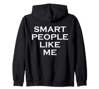 Design Sarcastique Intelligent avec des Gens comme Moi pour Plus de Confiance Sweat à Capuche