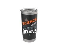 Design scientifique sarcastique, science vérité Gobelet isotherme en acier inoxydable double paroi