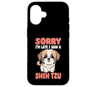 Design Shih Tzu pour les amoureux des chiens Coque pour iPhone 16