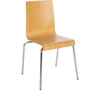 Design-Shop Chaise visiteur Gahanna - noir