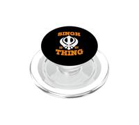 Design Sikh is My Thing Sikh Punjabi Khalsa PopSockets PopGrip pour MagSafe