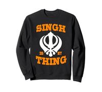 Design Sikh is My Thing Sikh Punjabi Khalsa Sweatshirt