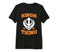 Design Sikh is My Thing Sikh Punjabi Khalsa T-Shirt Haut de Gamme