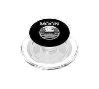 Design Simple de Lune : Style rétro Rencontre Le minimalisme PopSockets PopGrip pour MagSafe