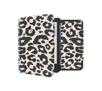Design Slim Hard Case Sleepcover pour Kobo Clara Colour / BW - Leopard