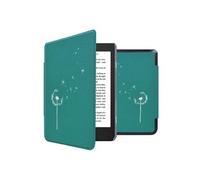 imoshion Design Slim Hard Case Sleepcover pour Kobo Nia - Green Dandelion