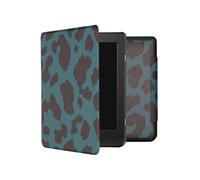 Design Slim Hard Case Sleepcover pour Kobo Nia - Green Leopard