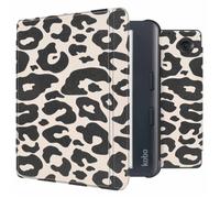 Design Slim Hard Sleepcover avec support Kobo Libra Colour / Tolino Vision Color Leopard imoshion