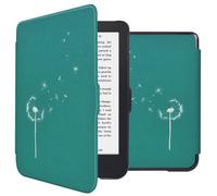 Design Slim Hard Sleepcover Kobo Clara 2E / Tolino Shine 4 Green Dandelion imoshion