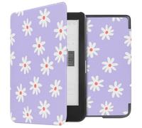 imoshion Design Slim Hard Case Sleepcover pour Kobo Clara HD - Flowers Distance
