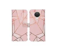 Design Softcase Bookcase pour Nokia G10 / G20 - Pink Graphic