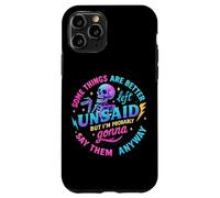 Design « Some Things Better Left Unsaid » Coque pour iPhone 11 Pro