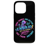 Design « Some Things Better Left Unsaid » Coque pour iPhone 13 Pro