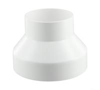 Design sophistiqué en ABS épais pour réducteur de conduit adaptable à diverses interfaces de ventilateur (150-100)