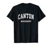 Design sportif vintage Canton Mississippi MS T-Shirt