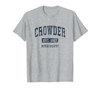 Design Sportif Vintage Crowder Mississippi MS T-Shirt